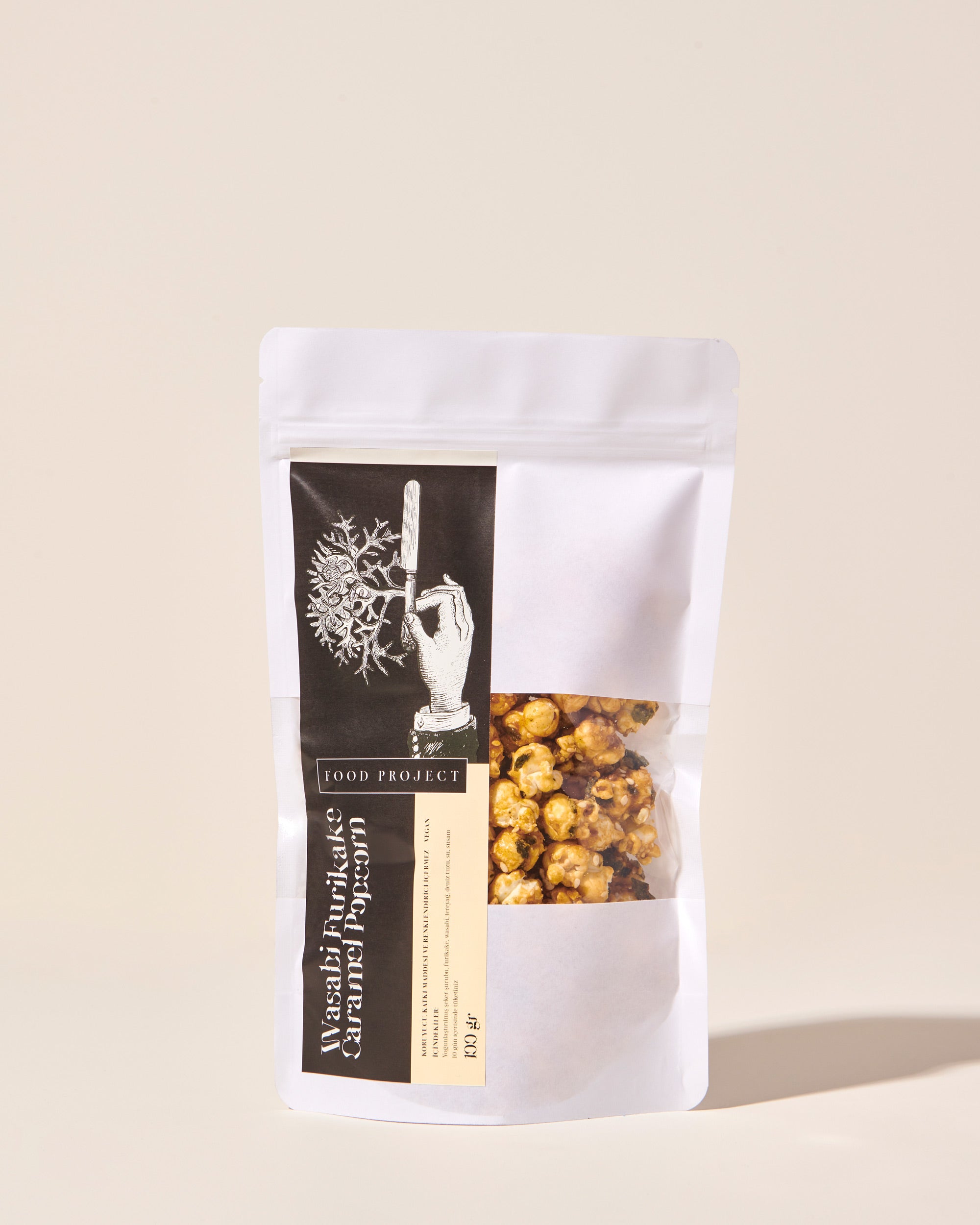 WASABI FURIKAKE CARAMEL POPCORNS